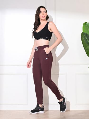 Image of FITINC Premium Trackpant with Zippers Pockets for Women - Best for Gym, Yoga, Workout and Casual Wear