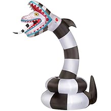 Spirit Halloween Beetlejuice Sandworm Inflatable Decoration | Officially Licensed | 9.8 Feet | Halloween Decor | Horror Decor | Blow-Up Prop