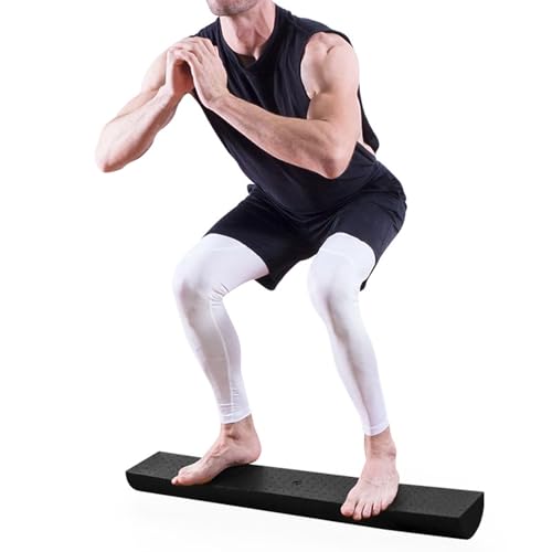 Rodillo de masaje de espuma de doble superficie, rodillo semicircular para yoga y alivio de piernas/espalda, herramienta liviana de recuperación para pilates fitness miniatura 2