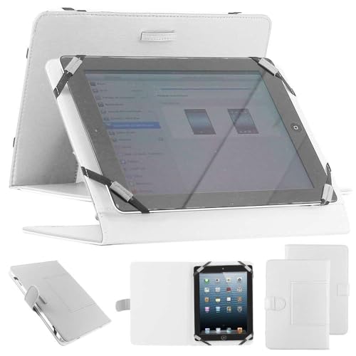 ebestStar   Funda Universal imitacion Cueroa de color BLANCO para Tablet PC 10 