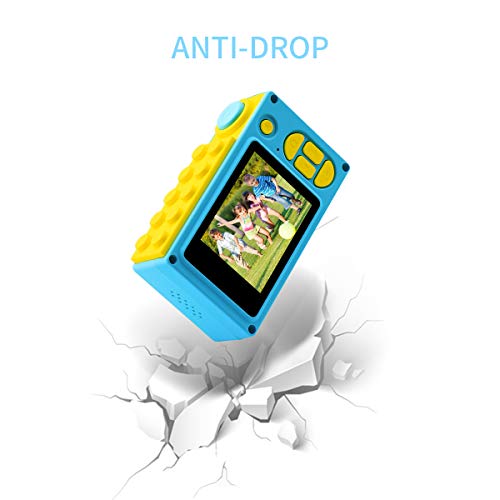 Kids Digital Cameras for Boys Girls HD 1080P Video Camera for Kids Children Selfie Camera Kids Toy Cameras Mini Child Camcorder for Age 6+ Boys/Girls Blue