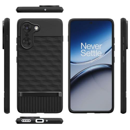 Image of Shockproof Case for OnePlus Nord CE5 5G | Full Camera Protection | TPU Flexible Back Cover for OnePlus Nord CE5 5G (Matte Black)