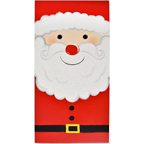 24 Christmas Card Gift Holder - Christmas Money Holder - Christmas Greeting Cards With Envelopes Bulk Assorted In 3 Holiday Cute Festive Designs With Glitter And Foil Winter Holiday Cards Box Set #TOP4