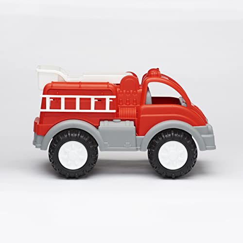 American Plastic Toys Kids Red Gigantic Fire Truck