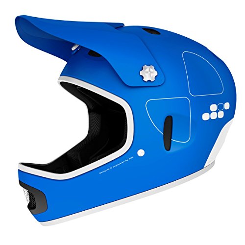 POC, Casco da ciclismo Cortex Flow, Blu (Krypton