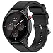Produktbild Keweni Armband Kompatibel mit Amazfit GTR 4,22mm Weiche Silikon Sport Loop Armbänder für Amazfit GTR 3/Amazfit GTR 4/Amazfit GTR 2/Huawei Watch GT (Schwarz)