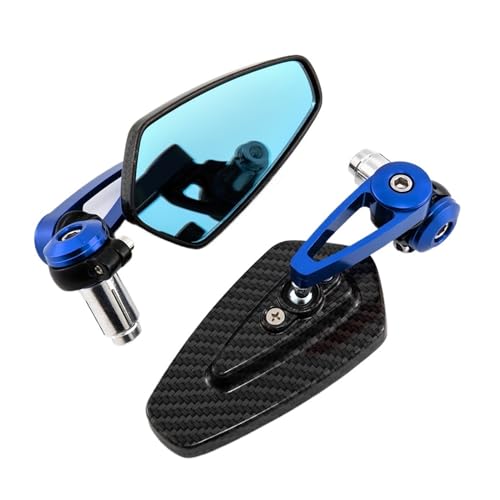 Espejos retrovisores regulables de aluminio de 22mm con giro de 360