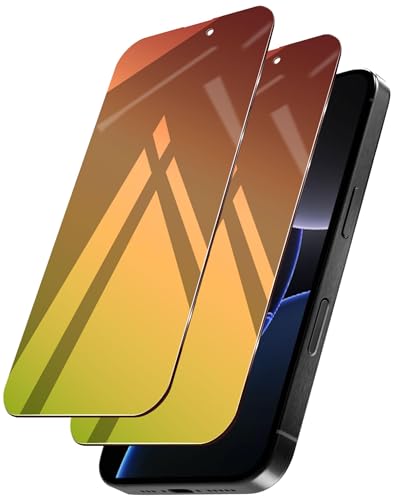 Image of Privacy Screen Protector for iPhone 17 Pro Max 2 Pack Gradient Green