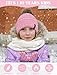 Senker Fashion Winter Kids Hat and Gloves Set for Boys Girls Toddler Pompom Knit Thick Warm Fleece Lined Cold weather