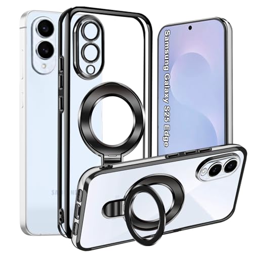 Coque Samsung S25 Edge MagSafe au design galvanisé haut de gamme