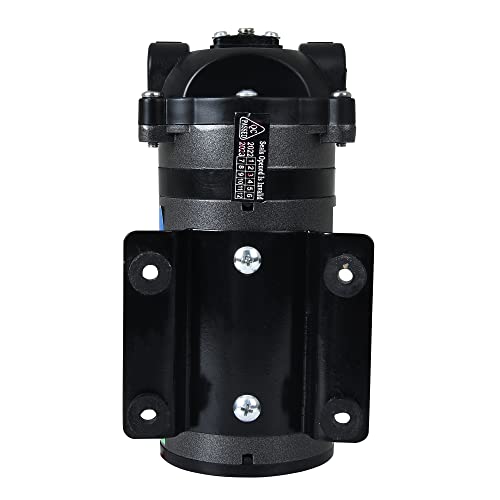 Image of 100 GPD RO Booster Pump | High Pressure Motor | Compatible With Kent, Livpure, Pureit, Havells and Other Water Purifiers, 1 Year Warranty (Metal Base)