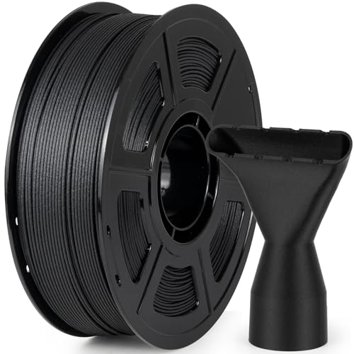 Image of IEMAI Glass Fiber ASA Filament 1.75mm Matte Black 1kg, ASA-GF 3D Printer Filament with UV & Weather Resistant, Dimensional Stability & Low Warpage for Outdoor Functional Parts