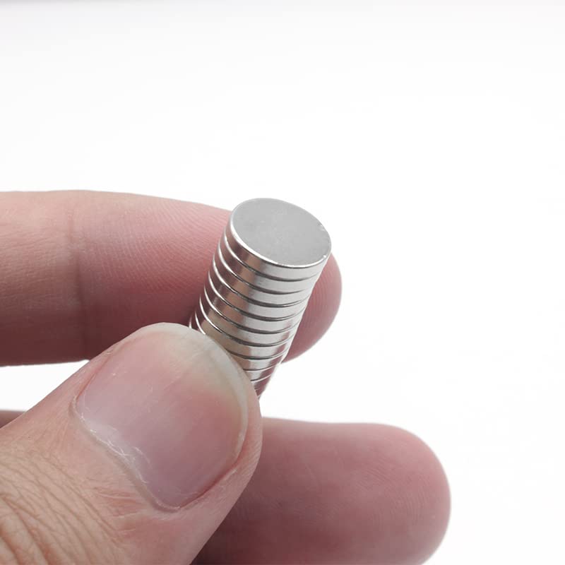 50PCS 10x2mm Thin Magnet 10mmX2mm Permanent disc 10x2mm Magnetic Round 10 * 2 mmRefrigerator Magnets, Fridge, Office, Whiteboard Magnets for Crafts,Office, Kitchen (50PCS 10x2)