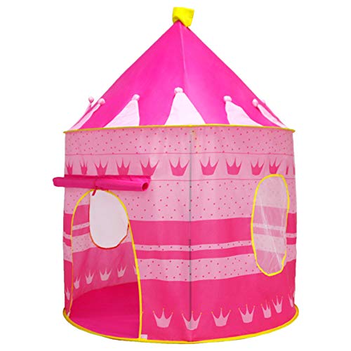 Seilent Carpa plegable,Tienda Campaña Infantil para Niños,Tienda de Princesa para Niñas para Interiores y Exteriores