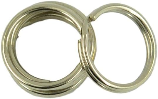 Enakshi® 100 Pieces Split Key Rings Loop Connectors DIY Making Findings Crafts Silver|Crafts | Wholesale Lots | All-Purpose Craft Supplies