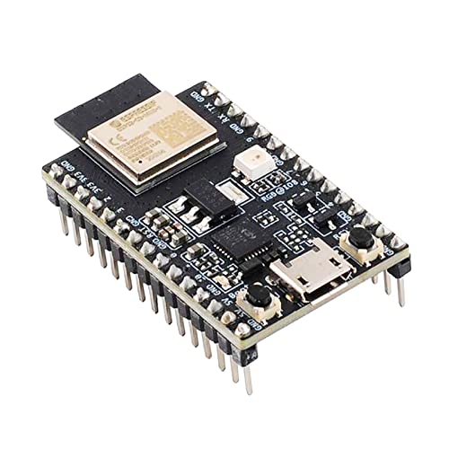 Geekstory ESP32-C3-DevKitM-1 Development Board ESP32-C3FN4 Core, ESP32-C3-MINI-1 WiFi+BT LE Module with 4 MB External SPI Flash