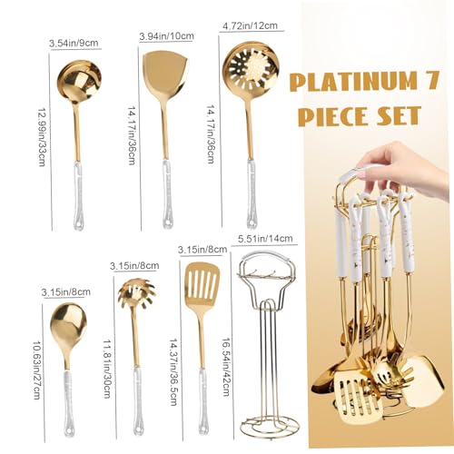 Ustensiles de cuisine complets avec support pour simplifier vos recettes - 7