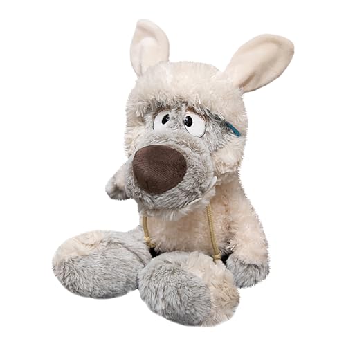 Genérico Muñeca Wolf Plush - Juguete De Animal De Peluche Suave De 11.8 Pulgadas, Cuddly Huggable Collectible | Estilo De Atuendo De Oveja con Lujoso Textura, Casa De La Casa del Dormitorio. D