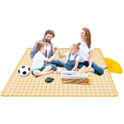 Coperta da picnic in tessuto Oxford, coperta da picnic in spiaggia, tappetino da campeggio portatile, tappetino da gioco leggero per gite in spiaggia, da , escursionismo, vacanze, eventi