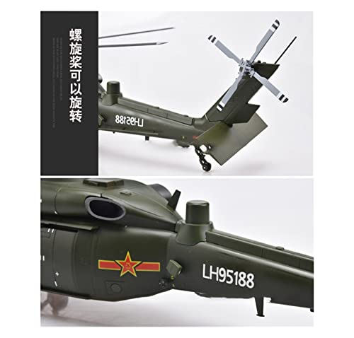 Z-20 cañonera militar modelo avión de aleación 1 72 coleccionistas 2