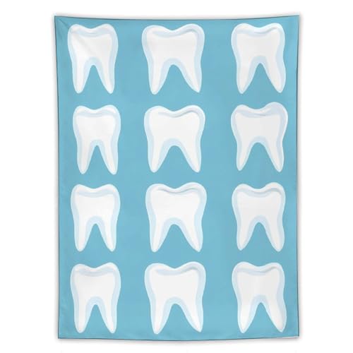 Tapiz vertical de dientes: la solución para decorar paredes vacías en fiestas