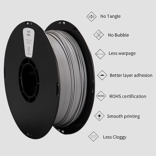 Filament d'impression 3D PLA K5 gris pour créer vos objets déco de maison FDM - 6