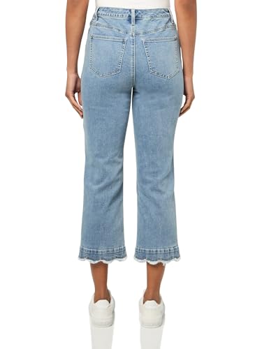 john mark Women's Five-Pocket Pant with Scallop Hem2