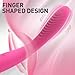 Two Headed Womens Toys Waterproof Silent 10 Powerful Modes of Adult Tool for Women Suitable Realistic Toy Travle Essentials for Lady Couple Partners R8326Y (Pink)