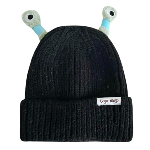 Zureto Cute Glowing Little Monster Knit Hat, Monster Tentacle Hat, Winter Parent-Child Cute Glowing Little Monster Knit Hat