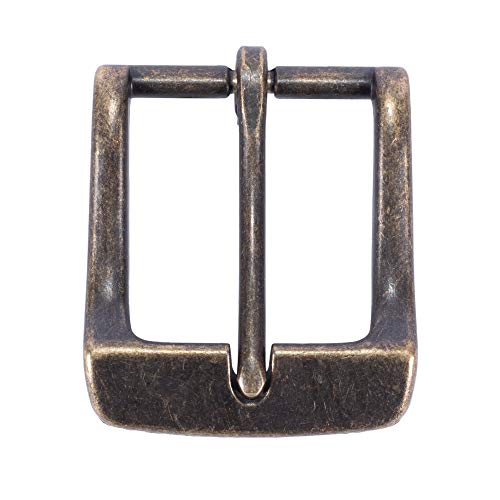 Image of VP Leather Replacement Belt Buckle for Men and Women, Removable Metal Frame
