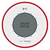 Time Timer TWIST Visueller Countdown 90-Minuten-Digital-Timer für Klassenzimmer, Küchen, Tool für Kinder und Erwachsene bei der Heimunterricht und im Büro; Magnetisches und tragbares Zeitmanagement