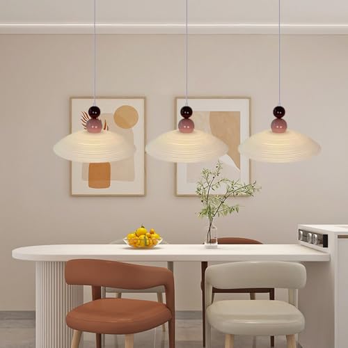 Luminaire de Plafond Moderne E27 avec Dôme Verre Suspendu - 7