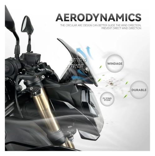 Pare-brise S1000R 2021-2023 idéal pour vos sorties dynamiques