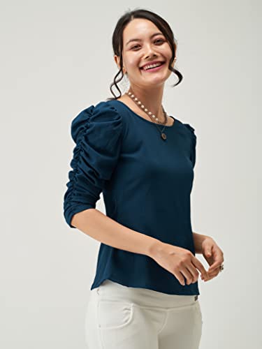 Image of AASK Casual Solid Women Top