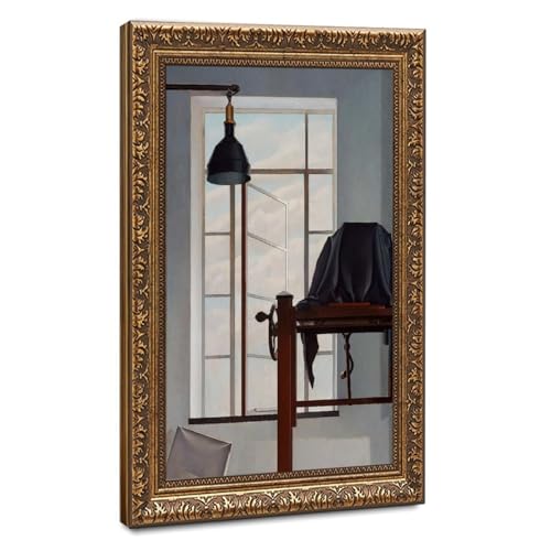 Impression sur toile View of New York Charles Sheeler, finition premium avec cadre