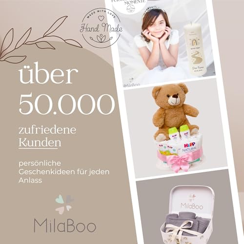 Milaboo 12er Set Glückssteine mit Karte – Einzeln verpackte Natursteine als dekorative Geschenkidee – Glücksbringer & Mitbringsel für besondere Anlässe