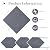 Emaraxy Peel and Stick Carpet Floor Tiles 12x12 Inch, 30 Pack Tile Carpet Squares, 4.5mm Thick Self Adhesive Carpet Tiles, Easy to Install, Durable Non-Slip Polyester for Home Office Dark Grey
