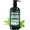 Derma Nu Therapeutic Soap Antibacterial Soap And Tea Tree Body Wash For Jock Itch Athletes Foot Eczema And Back Acne Anti Bacterial Body Soap For Men And Women Safe For All Skin Types 16 Oz