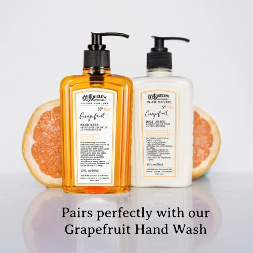 C.o. Bigelow Apothecary Duo, Grapefruit Body Care Gift Box With Body Soap & Lotion, Gift Set Of Two - Moisturizing Lotion & Liquid Body Wash For Dry Skin - 10Fl Oz Each #TOP5