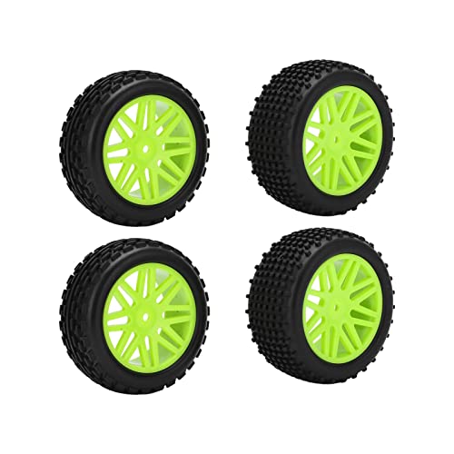 Pneus en caoutchouc de 86 mm Dilwe avec cadre de roue en plastique pour voiture RC