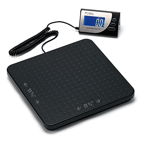 660 Lb (300 Kg) Digital Heavy Duty Postal Shipping Scale, Cast Aluminum Pan, Backlit Lcd, Ac Adapter, Multi Weight Unit, Capacity: Max 300 Kg (660 Lb), Min 0.5 Kg (1.1 Lb), Division 0.1 Kg / 0.1 Lb #TOP2