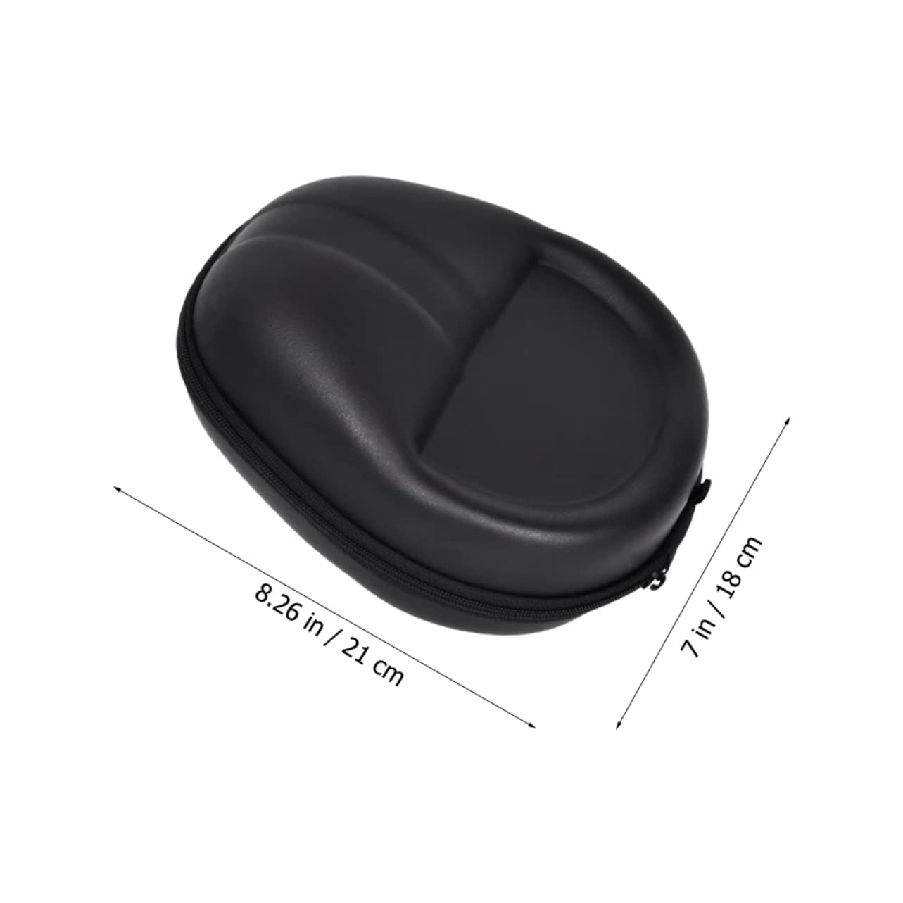 DOITOOL Estuche Portátil De 3 Piezas De Eva para Auriculares con Cremallera Fácil De Usar para Un Almacenamiento Seguro.