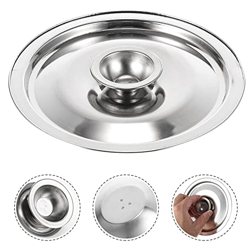 Doitool Stainless Steel Universal Lid For Pots Pans And Skillets Round Pot Lids Cover Replacement Cookware Frying Pan Cover And Cast Iron Skillet 14Cm #TOP2