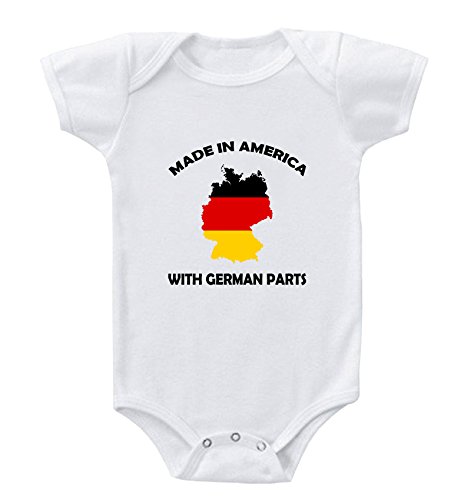 Image of Cute Rascals Baby Bodysuit Made in America with German Parts Funny Boy & Girl Baby Clothes Cotton