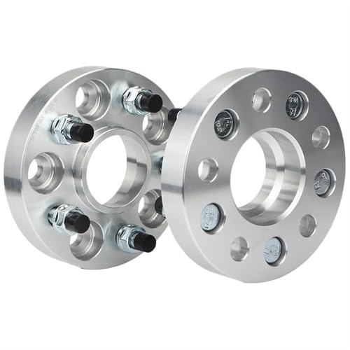 Entretoises roue 25mm aluminium aéronautique Ford 5x108 CB 60.1