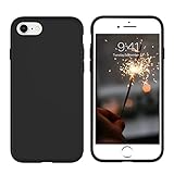DUEDUE iPhone SE 2022 Case, iPhone SE 2020 Phone case, iPhone 7/8 case Liquid Silicone Gel Rubber...