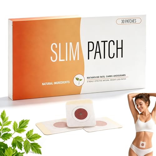 30 Parches Adelgazantes para Quemar Grasa Abdominal,Slimming Patches,Parche de Ombligo para Perder Peso Rápidamente,Reducción de Cintura,Detox Natural para Mujer y Hombre,Para Adelgazar,Verde,N