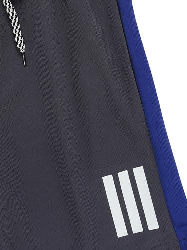 Image of Pack 2 Polyester Sports Shorts for Boys & Girls with Zipper Pockets