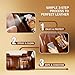 XPERTCHEMY Leather Cleaner and Conditioner Kit, Leather Care for Car Seats, Furniture, Couches, Boots, Bags & More, Safe for Any Color, 2 x 16oz