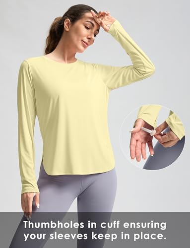 Image of Women's Sun Shirts UPF 50+ Long Sleeve UV Protection Shirt Lightweight Quick Dry Workout Hiking Tops for Women